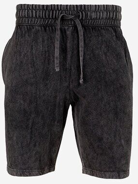 Zuni Sportswear Vintage Mineral Washed Shorts Black Size XS Cotton